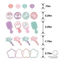 thumbnail image 2 of Amscan Party Favors Mega Pack Unicorn 100pcs, 2 of 5