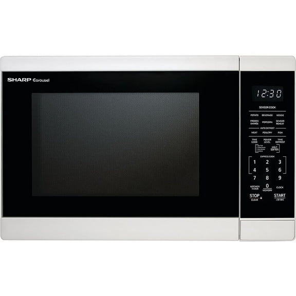 1.4 Cu.ft Countertop Microwave - White