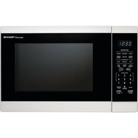 1.4 Cu.ft Countertop Microwave - White