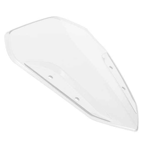 Milisten Front Motorcycle Windscreen White Windshield Compatible with Nvx155 Motorbike