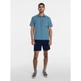 thumbnail image 2 of Ozark Trail Men's Popover Shirt with Short Sleeves, Sizes S-3XL, 2 of 5