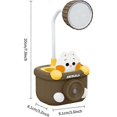 thumbnail image 4 of Small Desk Lamp - Rechargeable Desk Lamp for Kids Room, 360° Flexible Gooseneck Lamp, 4 of 5