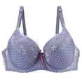 thumbnail image 2 of Women's Plus Size Sheer Mesh Lace Bra 34D-44E, 2 of 5