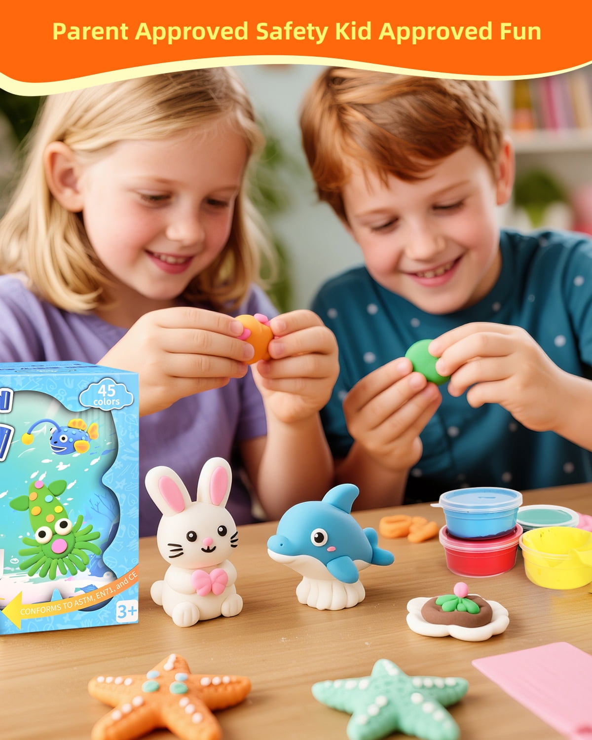 Magnetic Art Dry Clay