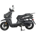 thumbnail image 2 of X-Pro Brand New 150cc Gas Moped Motorcycle, 12" Aluminum Wheels Electric/Kick Start, 2 of 5