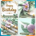 thumbnail image 3 of Rainbow Design  Banner Star Decorated Birthday Party Display Colorful Balloons Floral Accents Party Celebration Backdrop for Birthday Parties Kids Celebrations Photo Backdrops, 3 of 8