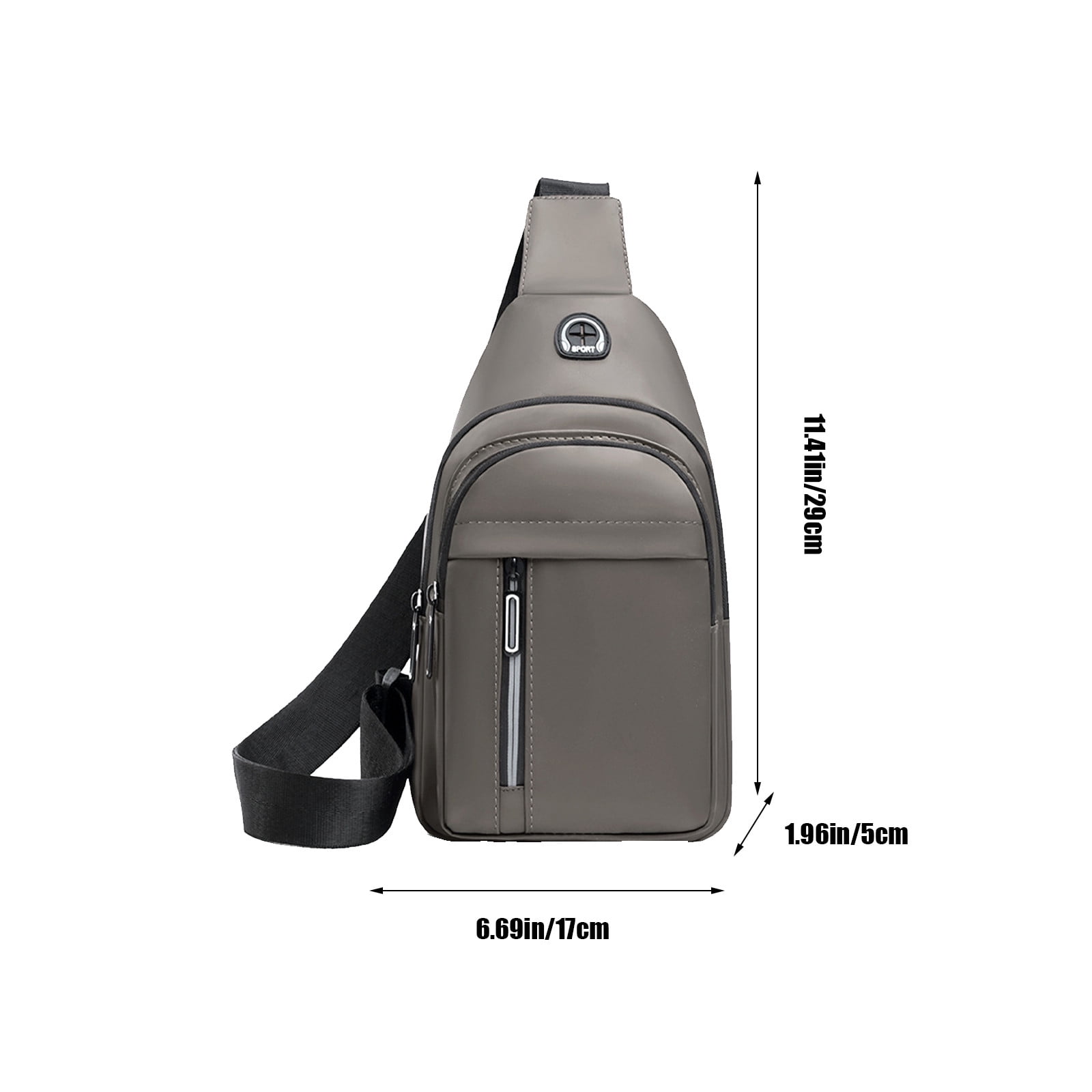Sling Bag For Women Men, Sling Backpack, Multipurpose Crossbody, Shoulder Bag, Travel Hiking Daypack, Crossbody Shoulder Tote Crossbody Backpack Shoulder Bag