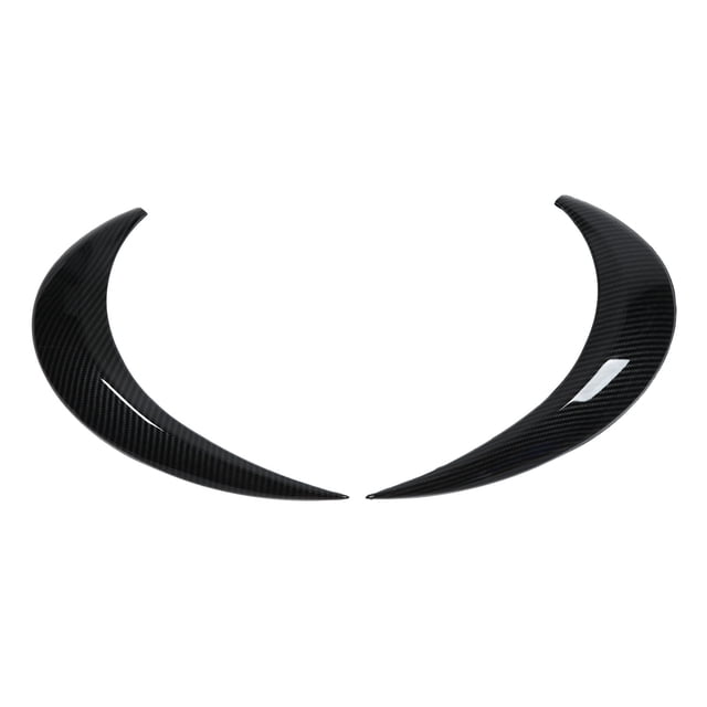 Headlamp Eyelid, Stylish Headlight Eyebrow Protective Decorative 2pcs For Cars