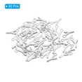 thumbnail image 3 of Letter Charm Pendants, 50 Pcs Character Alphabet Pendant Bulk DIY for Jewelry Making Bracelets, Silvery, Y, 3 of 6