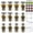 Set of 12 A, variant on Fddxhl Viking Minifigures Building Blocks 1.8 Inch, Medieval Action Figures Viking Building Blocks Set of 12 A, Building Block Toys for Kids Gift Ideal