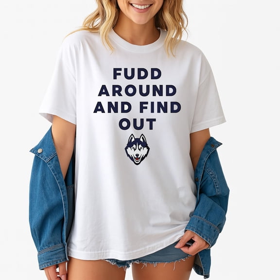 Azzi Fudd Around And Find Out T-Shirt – Basketball Fan Gear – Sports Enthusiasts and Game Day