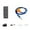 Blue2, variant on erfcxs Earphone Ear Plugs For Work Work Earbuds Hidden In Ear Headphones Isolating Earplugs Noise Suppression Hearing Construction Noisy Places