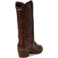 thumbnail image 3 of Steve Madden Hayward HAYW01S1-200 Women's 7 Brown Leather Western Boots JOBB1665, 3 of 5