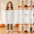 thumbnail image 3 of Gerichy Boys Girls Pajamas Sets Halloween Pajamas Cute Print Long Sleeve Top and Pants Soft Sleepwear 2Pcs Kids Holiday Pajama Sets 2T-9T, 3 of 7