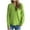 #721 Green, variant on Felirenzacia Sweaters for Women Trendy V Neck Long Sleeve Solid Color Sweater Tops Fall Chunky Cable Knit Pullover Sweaters