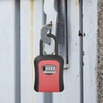 thumbnail image 4 of HUGFEGWE Key Lock Box, Keys Cabinet Organizer Combination 4 Digit for Landlord Home, Red CA919-78251, 4 of 7