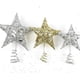 thumbnail image 4 of White Adorno de árbol de Navidad de Metal con purpurina, decoración de copa de árbol de estrella para vacaciones, adorno de árbol de Navidad de temporada, 30cm, 4 of 5