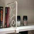 thumbnail image 2 of EZICOZI Space-Saving Shelf Dividers with T-Shirt Folder Board - Organize and Maximize Closet Space - Ideal for Kitchen, Bathroom, Office, Bedroom - Pack of 6, Durable, Easy to Install, 2 of 6