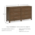 thumbnail image 3 of Ashley Furniture Cabalynn Light Brown Dresser, 3 of 9