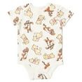 thumbnail image 5 of Disney Winnie the Pooh Tigger 4 Pack Cuddly Snap Bodysuits made with Organic Cotton Newborn to Infant, 5 of 5