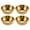 Golden, variant on MRLESS 4Pcs Stainless Steel Dipping Sauce Cups Metal Serving Bowls Golden