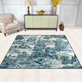 thumbnail image 2 of Yayeee Area Rugs for Living Room 6.7'x4.8' Non Slip Washable Bedroom Floor Carpet, Green Flourishing Garden, 2 of 5