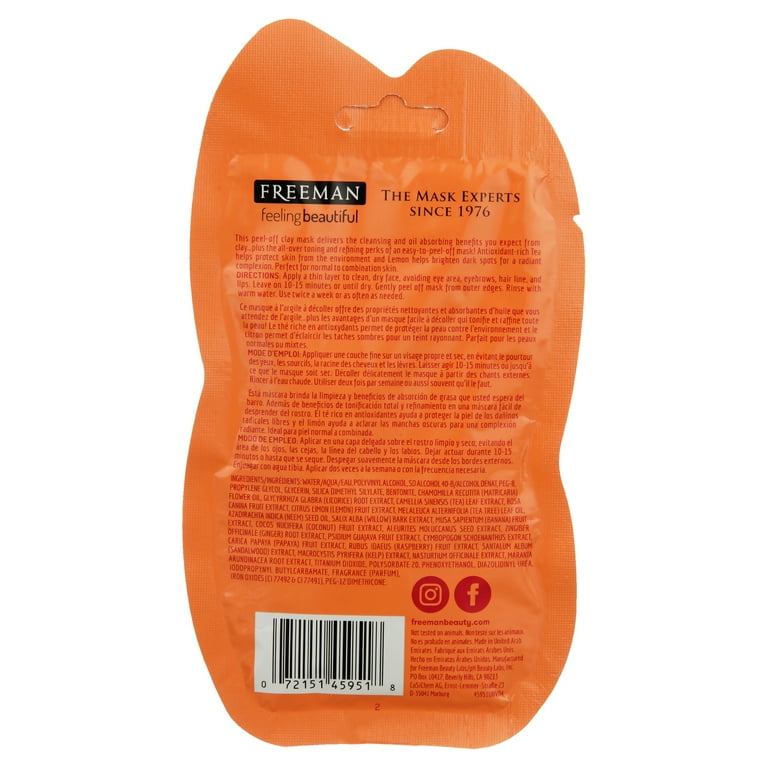 Freeman Feeling Beautiful Clearing Face Mask Sweet Tea + Lemon