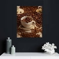 thumbnail image 4 of COMIO Kitchen Canvas Wall Art for Dining Room - Canvas Prints for Coffee Themed Kitchen Coffee Bean Coffee Cup Coffee Machine Canvas Prints Coffee Wall Decor for Kitchen Dining Room Wall Decorations, 4 of 4