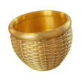 thumbnail image 1 of China Latón Fengshui Copa Utensilios de cocina Adornos Estatua Escultura Bar Vasos Tazones Cuenca Adorno para beber Escritorio Regalos Decoración Baoblaze Cuenco Fengshui de latón, 1 of 8