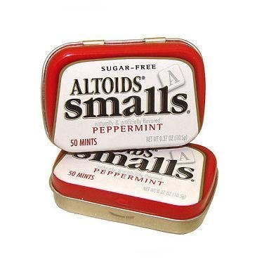 mints altoids sugar peppermint tin count pocket