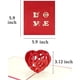 thumbnail image 2 of Tarjeta emergente 3D hecha a mano del día de San Valentín con sobres, tarjeta de boda, tarjetas de acción de gracias, tarjetas de felicitación, tarjeta de cumpleaños, acción de gracias Xemadio WRJM-468, 2 of 6