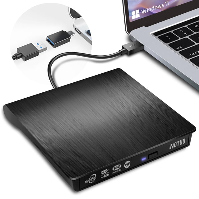 Grabadora DVD YOTUO Unidad de DVD externa USB 3.0 CD +/-RW