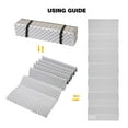 thumbnail image 6 of Closed Cell Foam Sleeping Pad for Camping, 22" Wide Lightweight Folding Camping Pad for Hiking Backpacking, 72"x22"x0.75", Grey 1 Pack, 6 of 8
