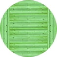 thumbnail image 1 of Ahgly Company Machine Washable Indoor Round Transitional Emerald Green Area Rugs, 8' Round, 1 of 7