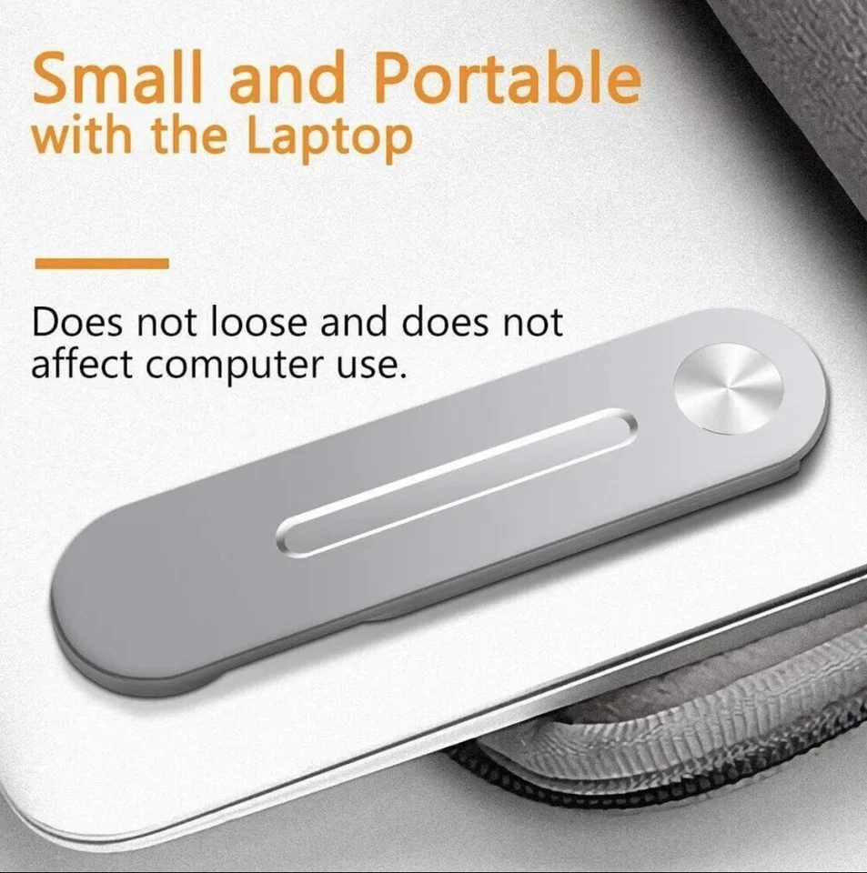 Laptop Phone Holder Adjustable Side Mount Clip Stand Computer Monitor Bracket