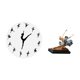 thumbnail image 5 of Reloj de pared,Reloj de pared con bailarina,reloj decorativo colgante.,estatua de bailarina de ballet,Estatua de bailarina de ballet,figura de bailarina,Escultura de resina adorno figura arte, 5 of 8