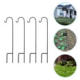 3Pcs Shepherd Hooks Outdoor Shepherd Hooks Garden Light Hanger Metal