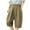 Green, variant on QATAINLAV Linen Shorts for Women Summer Casual Bermuda Shorts Lightweight Elastic Waist Beach Shorts Loose Knee-Length Wide Leg Shorts with Pockets Bermudas Para Mujer Para Verano Coffee L