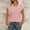 Pink, variant on QUNYINEY Sleeveless Tank Top Women Casual Solid V Neck Raglan Tops Loose Knit Pullover Tank Tops