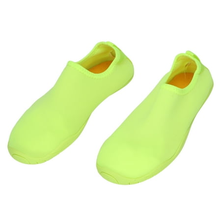 

1Pair Women Waterproof Sandproof Shoes On Beach Breathable Mesh Lightweight Water Sports Shoes for Swimming Fishing Fluorescent Color 39
