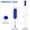 Blue, variant on Cobweb Duster with Extension Pole, Retractable Dusters for Cobweb Cleaning 90-inch Long Handle Ceiling Fan Spider Web Brush for Outdoor Indoor High Ceilings