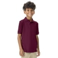 thumbnail image 5 of Classroom School Uniforms Adult Short Sleeve Interlock Polo CR891, 5 of 7