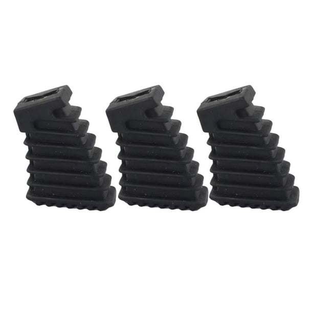 Protector de pata de tambor profesional de 3 piezas que reemplaza directamente los accesorios de percusión estar de pie Yuyangstore Patas para rack de batería