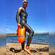 New Wave Swim Buoy - Medium (15 liter) - TPU Orange