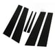 thumbnail image 4 of 6 uds. Embellecedor de poste de pilar de puerta y ventana, pegatina de moldura de pilar negro brillante, cubierta de repuesto para ATS Sedan 2014-2019, 4 of 8