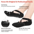 thumbnail image 2 of Calcetines de Pilates con Tiras y Almohadillas para Yoga con Agarres para Mujeres Calcetines Antideslizantes con Agarre, Calcetines Deportivos para Mujeres, 2 of 5
