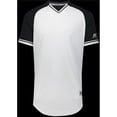 thumbnail image 1 of Maillot Classique Col en V pour Adulte, Blanc & Noir - 2TG, 1 of 1