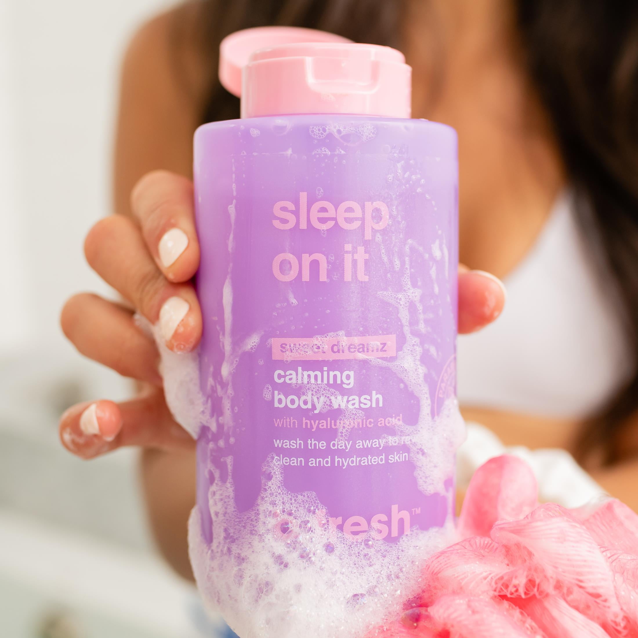 b.fresh sleep on it - calming body wash, 16 fl oz