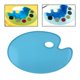 thumbnail image 5 of Molde de silicona para de pintura creativa, bandeja de resina epoxi, moldes para tablero de dibujo para niños, adultos, estudiantes, herramient Azul 301x206cm Macarena Molde de silicona de paleta, 5 of 8