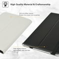 thumbnail image 5 of Labanema Compatible with Lenovo Chromebook Duet 3 11 Case,PU Leather Folio 2-folding Stand Cover for Lenovo Chromebook Duet 3 (82T6001HUS) 10.9" 2-in-1 Tablet,Black, 5 of 6